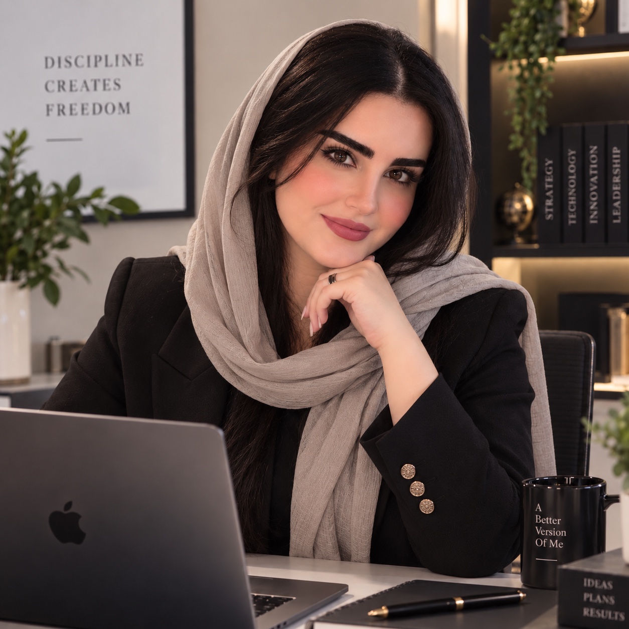Rozhan Behrouzi, founder of ROZNEX